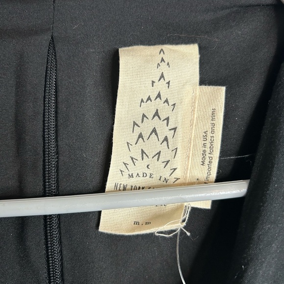 Free People Womens Large Maxi Dress Black Floral Wrap Front Boho New 6446 - Picture 9 of 11